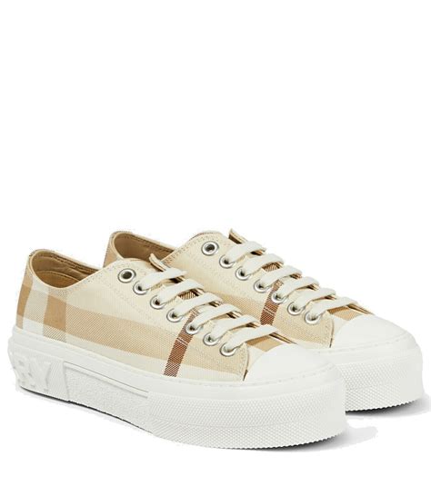 burberry vintage check low-top sneakers|burberry vintage check low top.